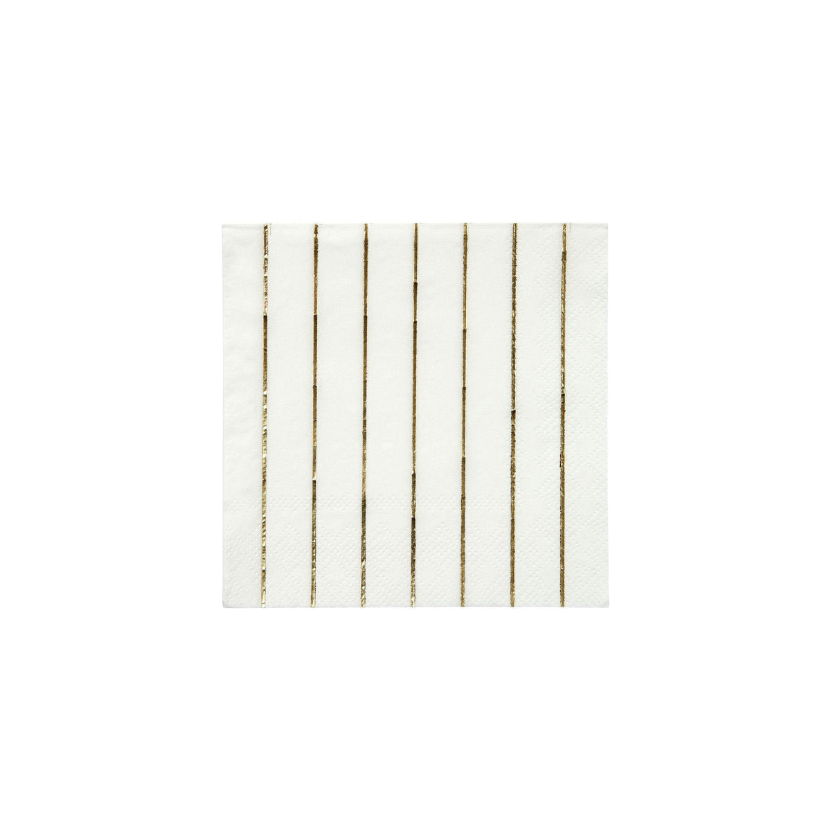 Gold Stripe Small Napkins