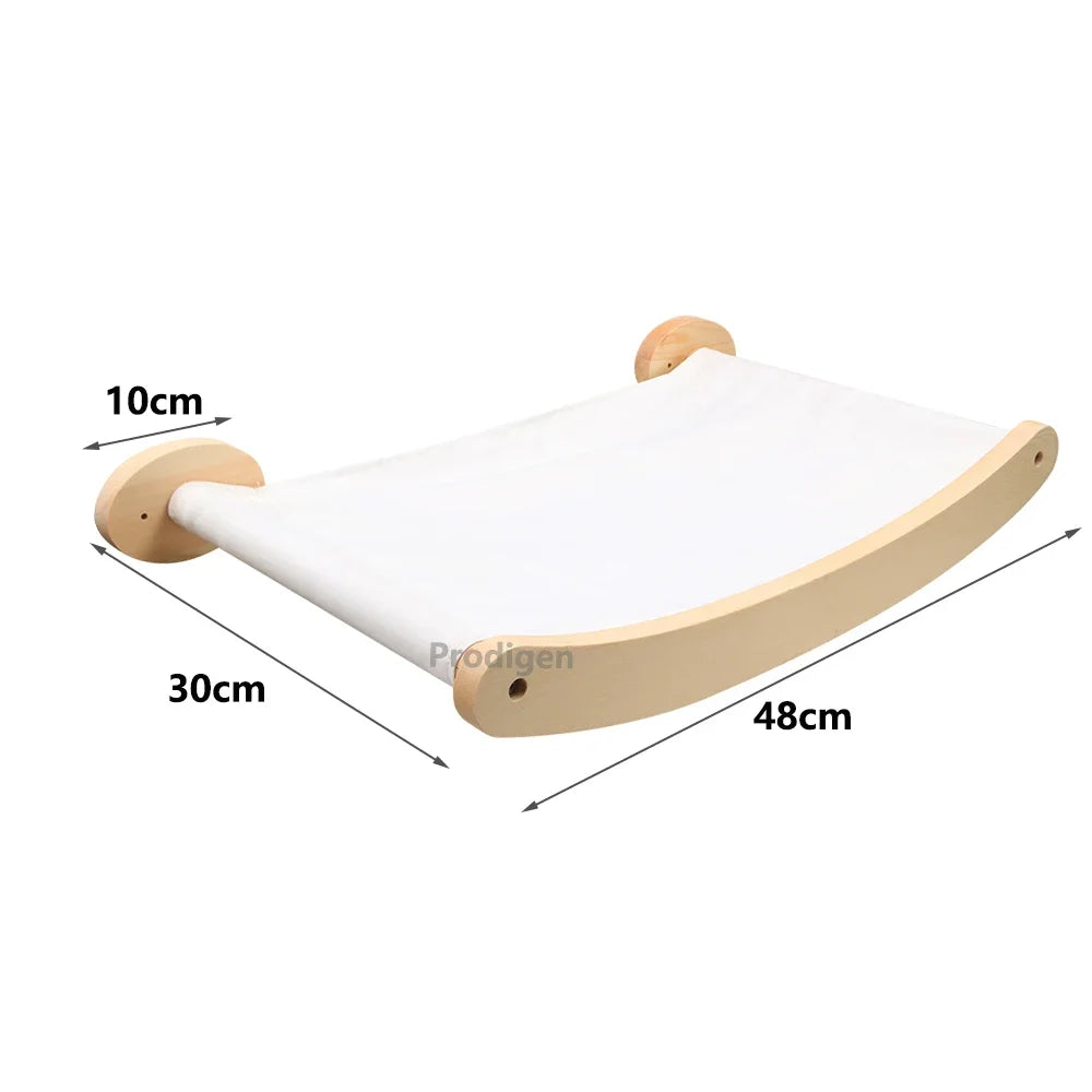 Cat Wall Climbing Shelf Steps Ladder Scratching Post Scratcher