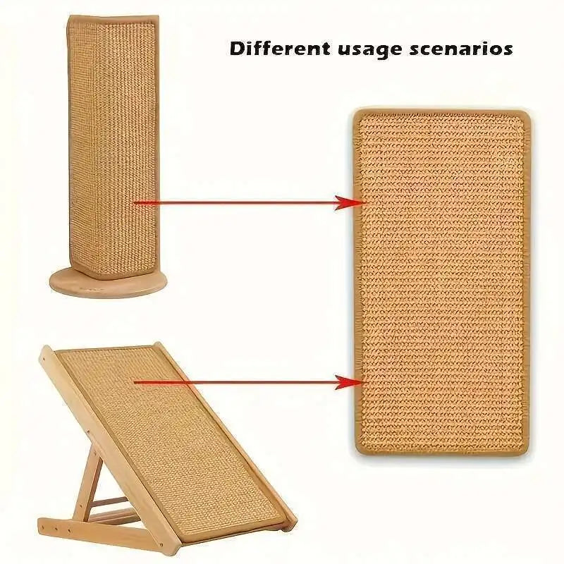 Durable Hemp Rope Cat and Rabbit Scratching Board