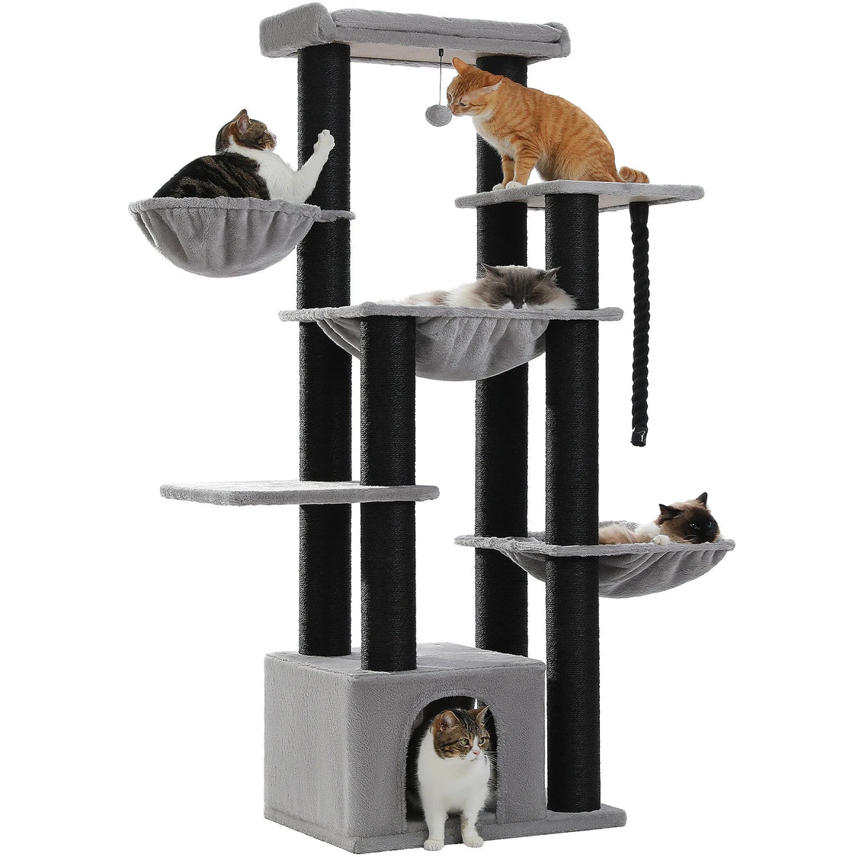 Large Cat Tree for Big Cats Robust Cat Tower
