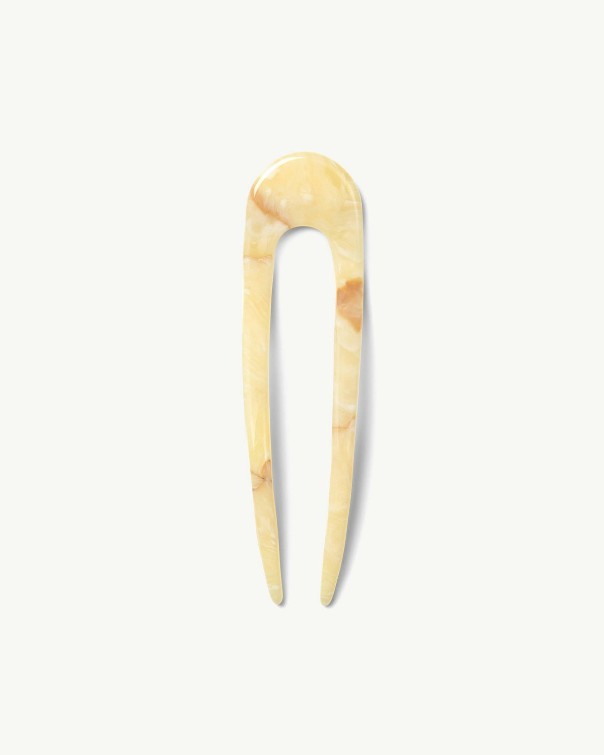French Hair Pin in Crème