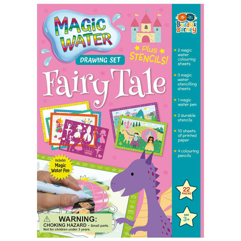 Magic Waters Kit Magic Water Drawing Set: Fairy Tale