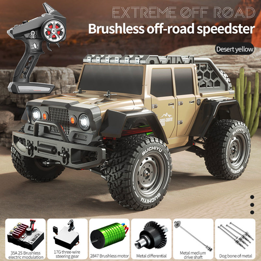 1/16 High-Power 4WD High-Speed Off-Road RC Car – D01