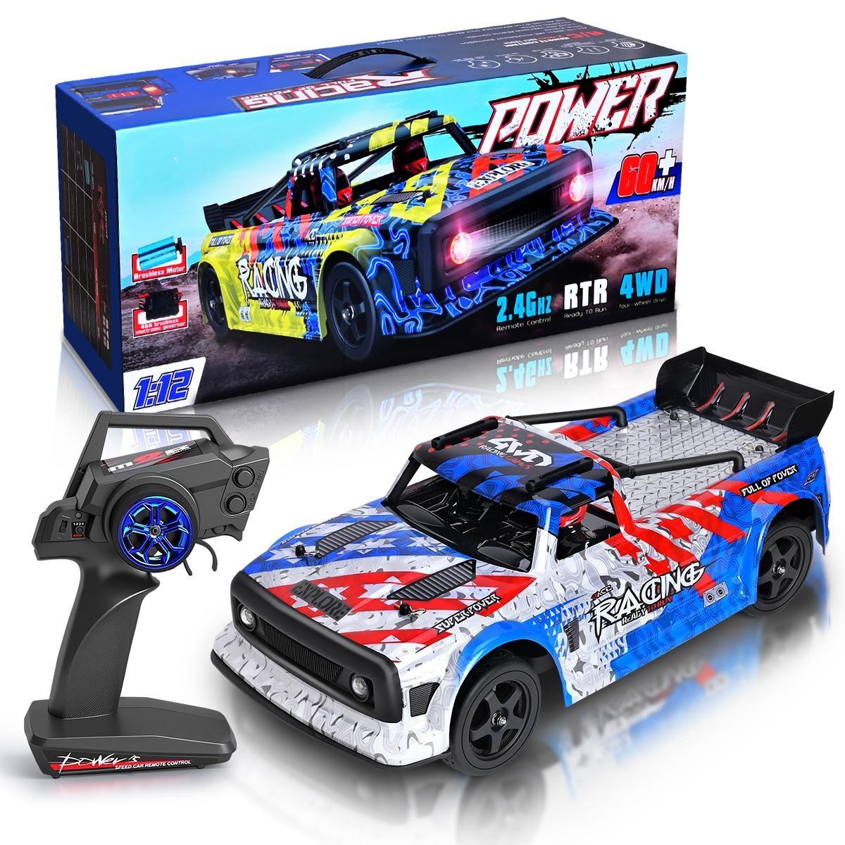 1：12 2.4G Brushless Motor Remote Control High-Speed Car 60 km/h - WLY13