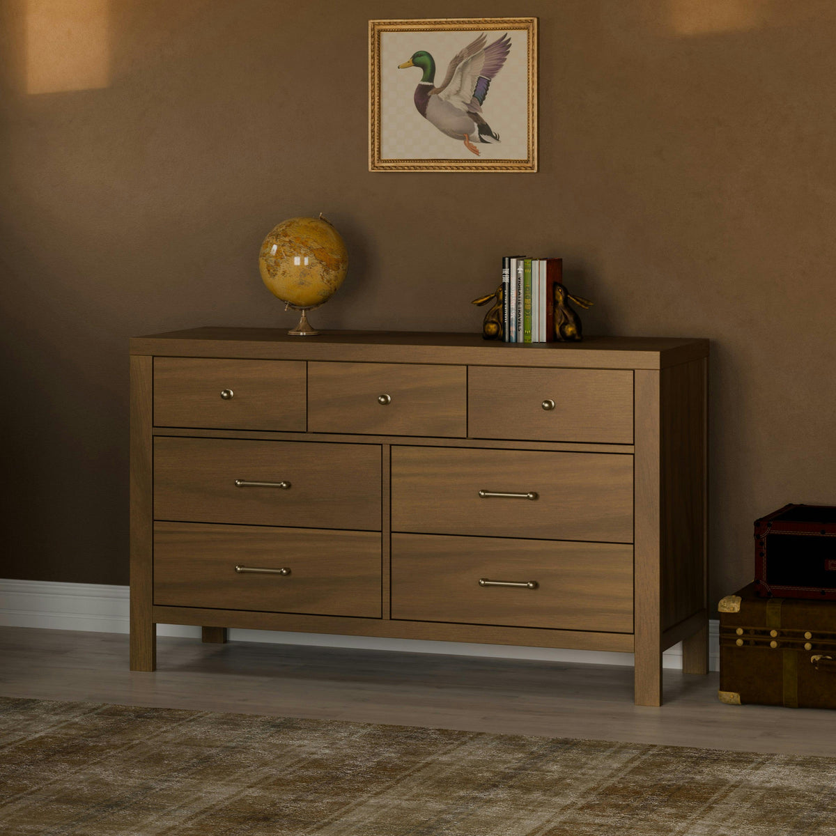 Namesake Nantucket 7-Drawer Wide Assembled Dresser (56")