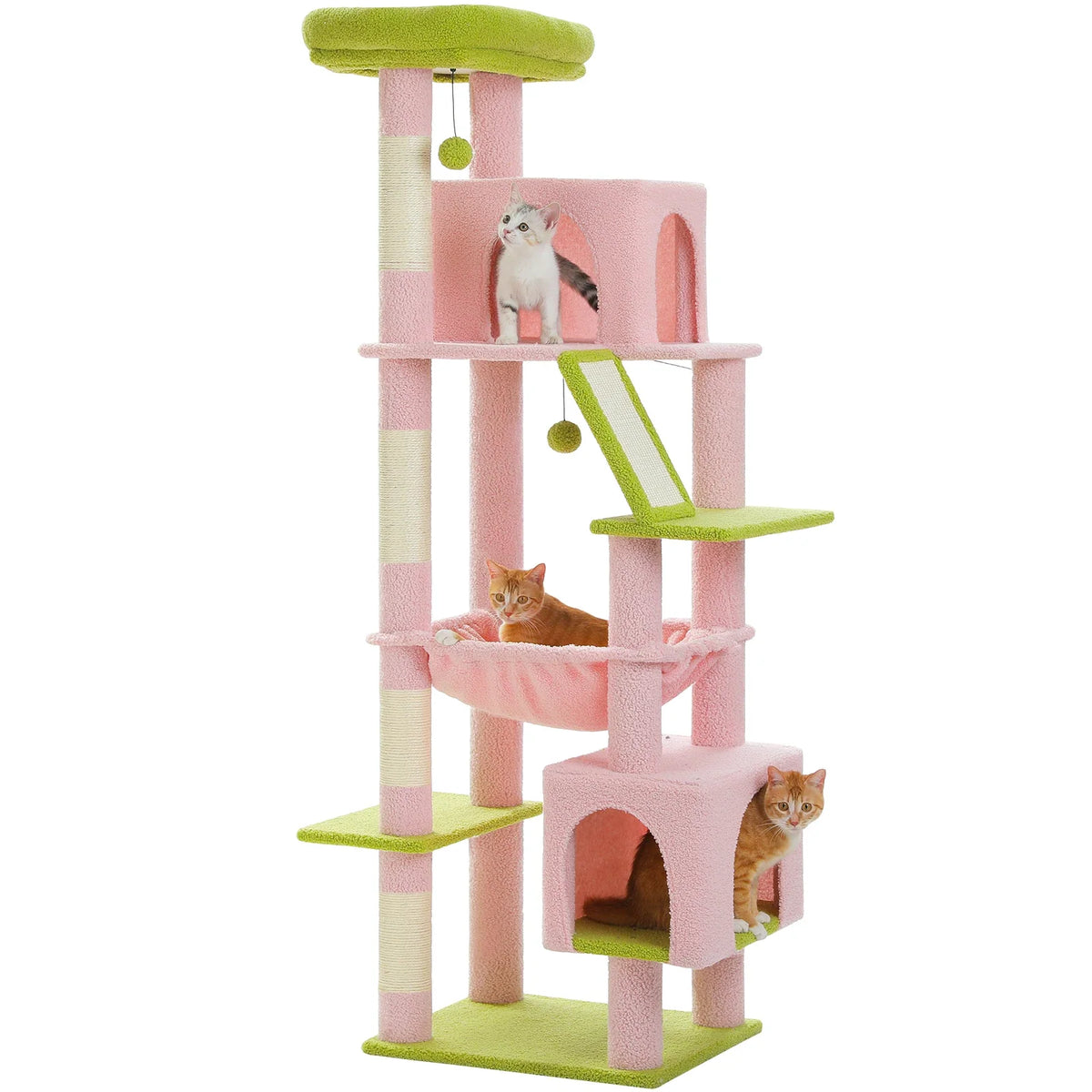 Cat Tree for Large Cats, Tall Cat Tower