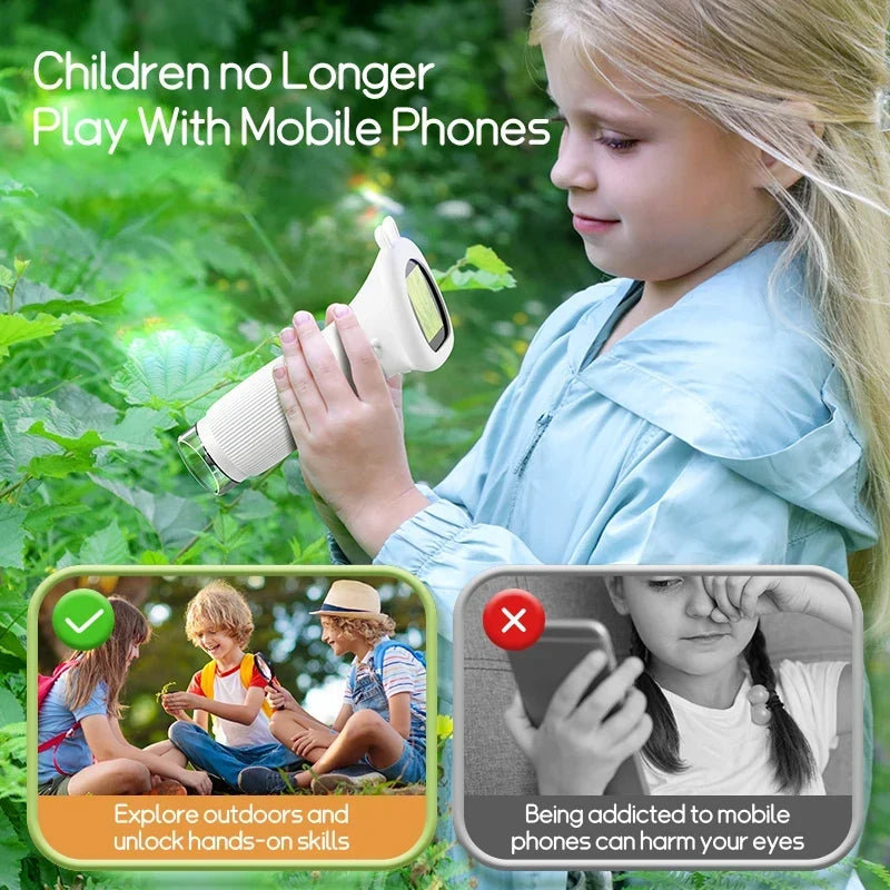 Digital Microscope with Integrated Screen