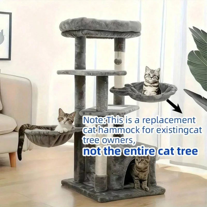 Multi-Layer Cat Tree Tower with Hammock