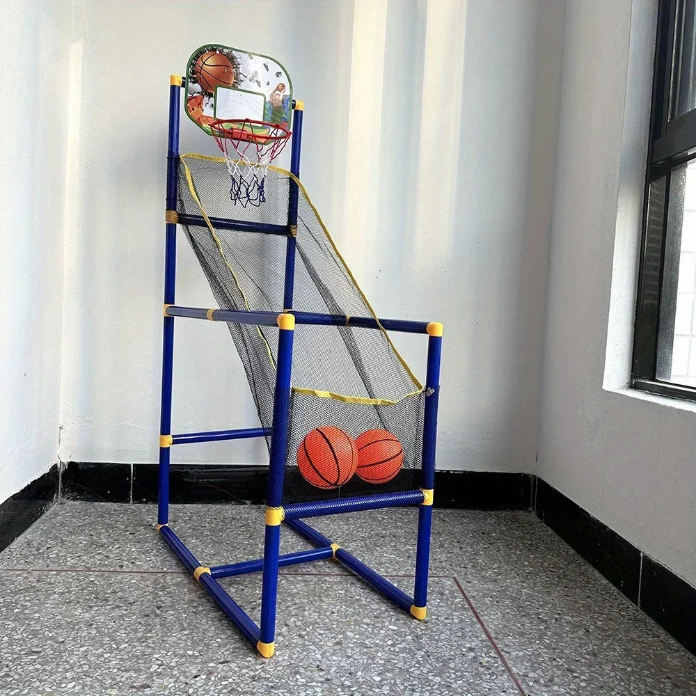 Basketball Arcade Game with Ball Return