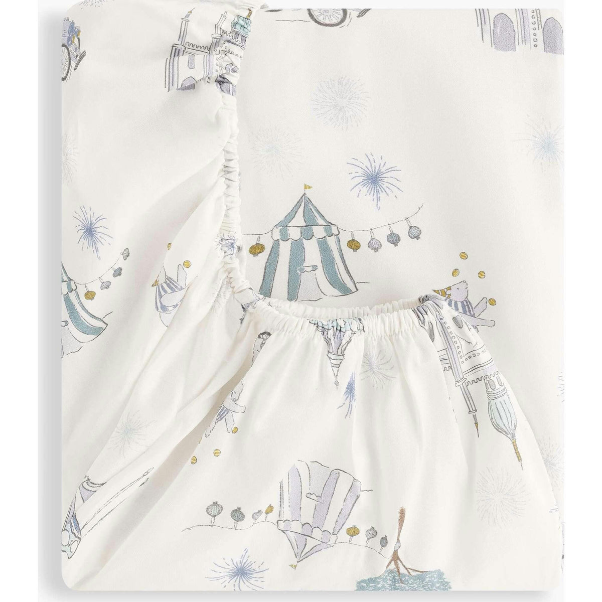 Adventures in Wonderland Crib Sheet