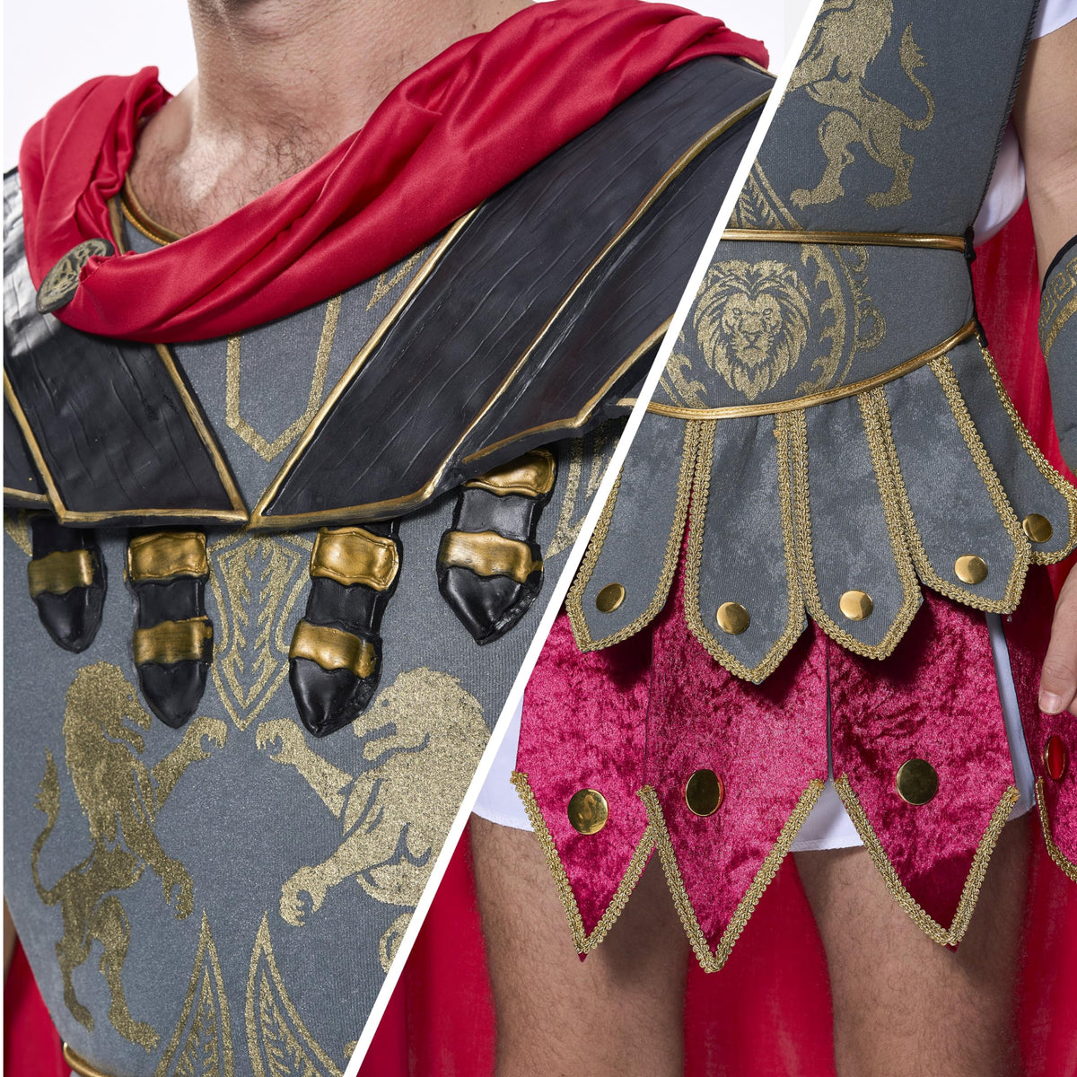 Spooktacular Creations Men's Roman Gladiator Costume Set