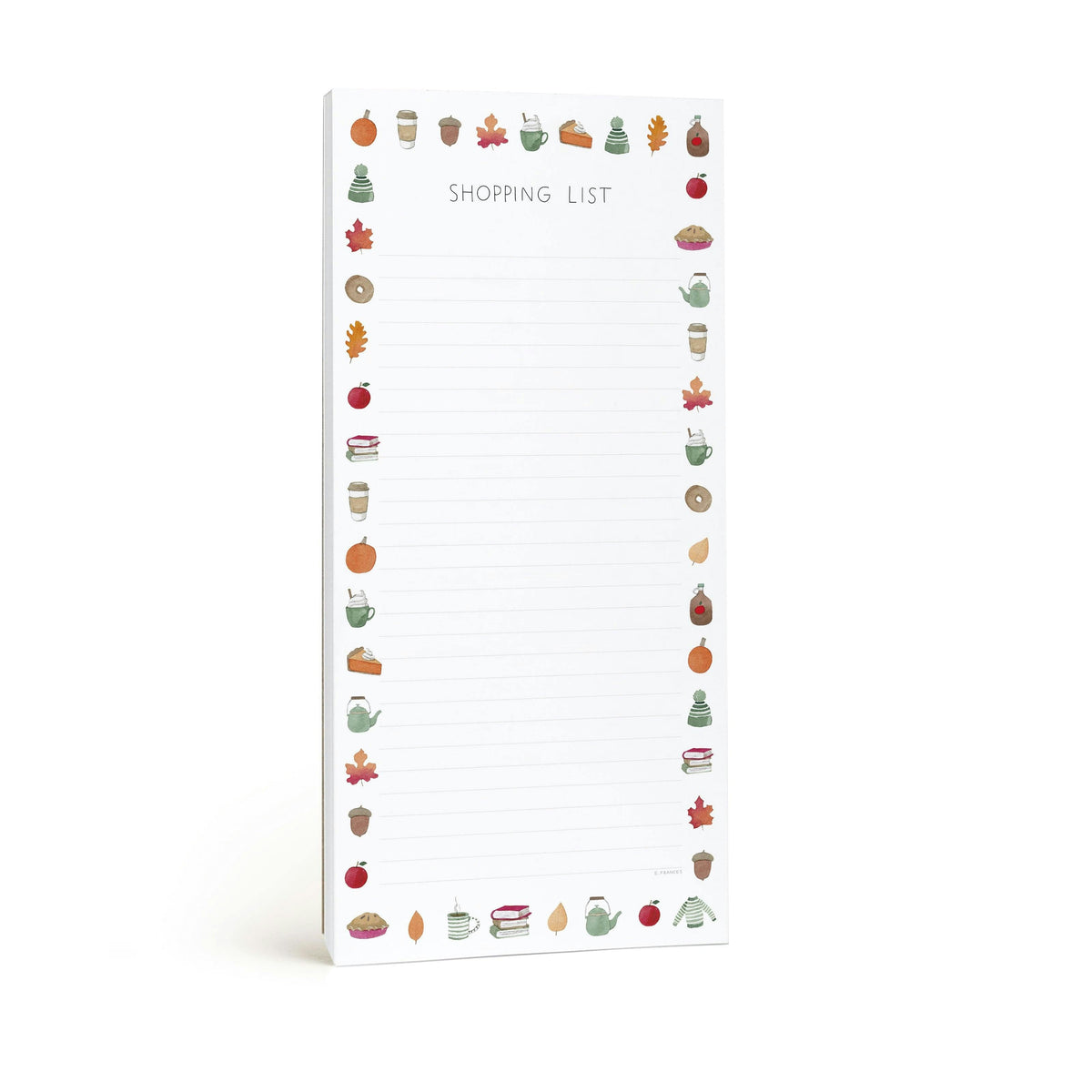 Crisp & Cozy Market Notepad