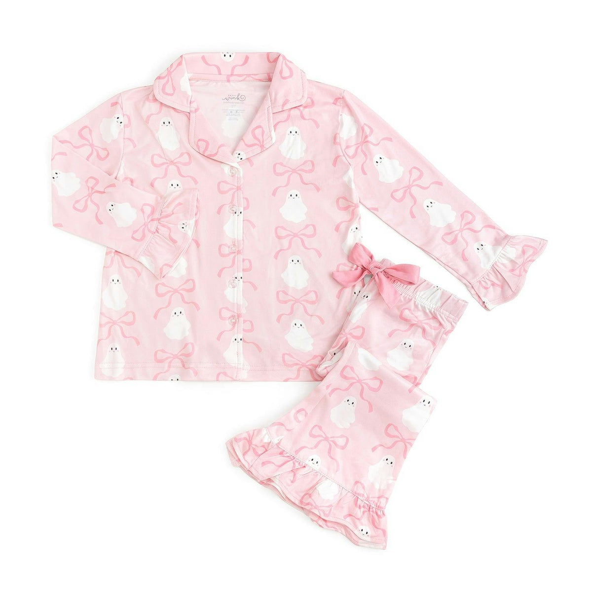 Coquette Ghost Halloween Two-Piece Set