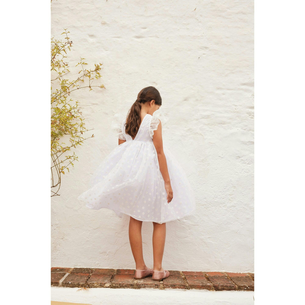 Alice Dress, White