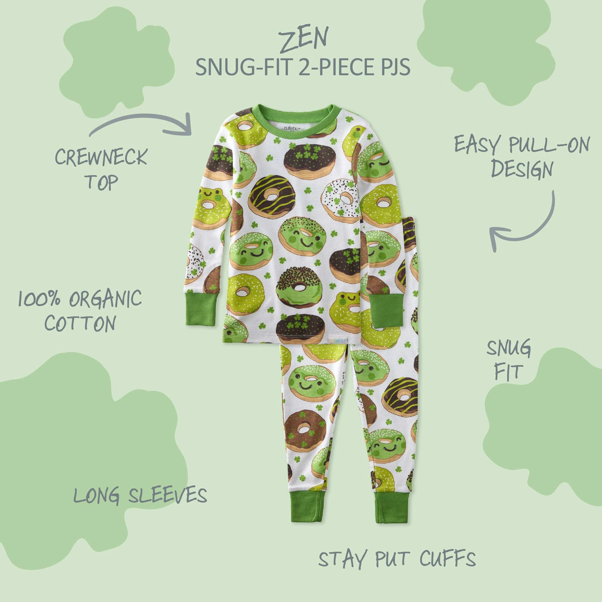 ZEN 2-Piece Toddler Boy Pajamas
