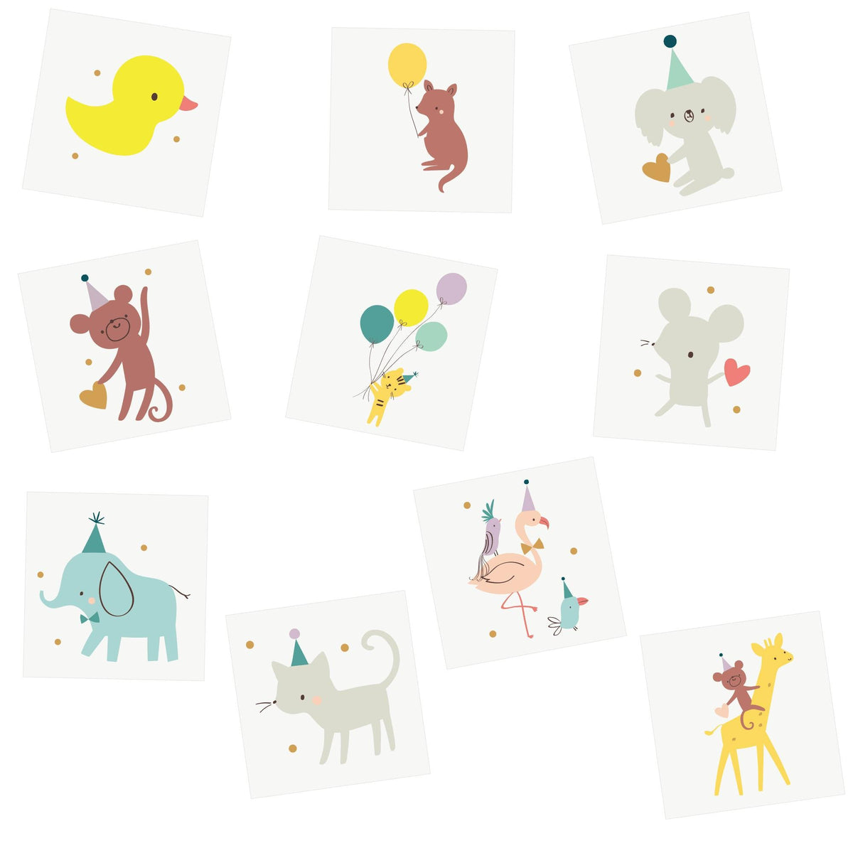 Little Celebrations Temporary Tattoos - Party Pack of 20