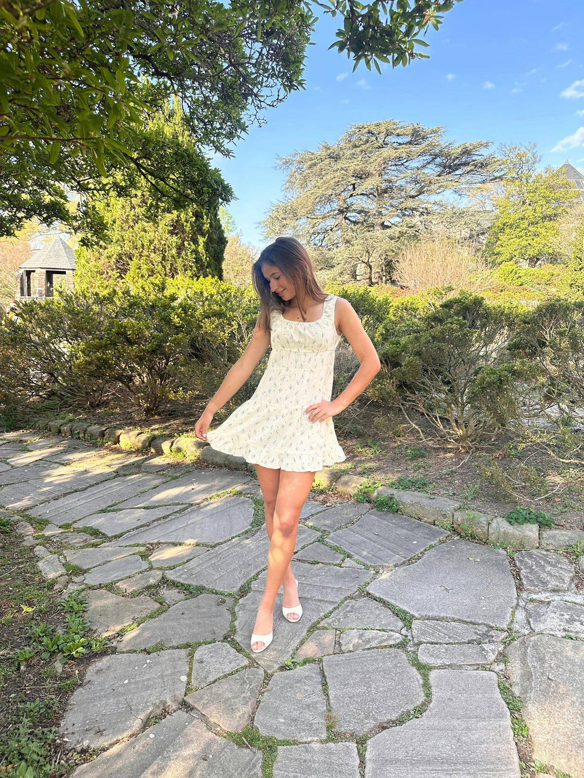 Floral Ruffle Dress