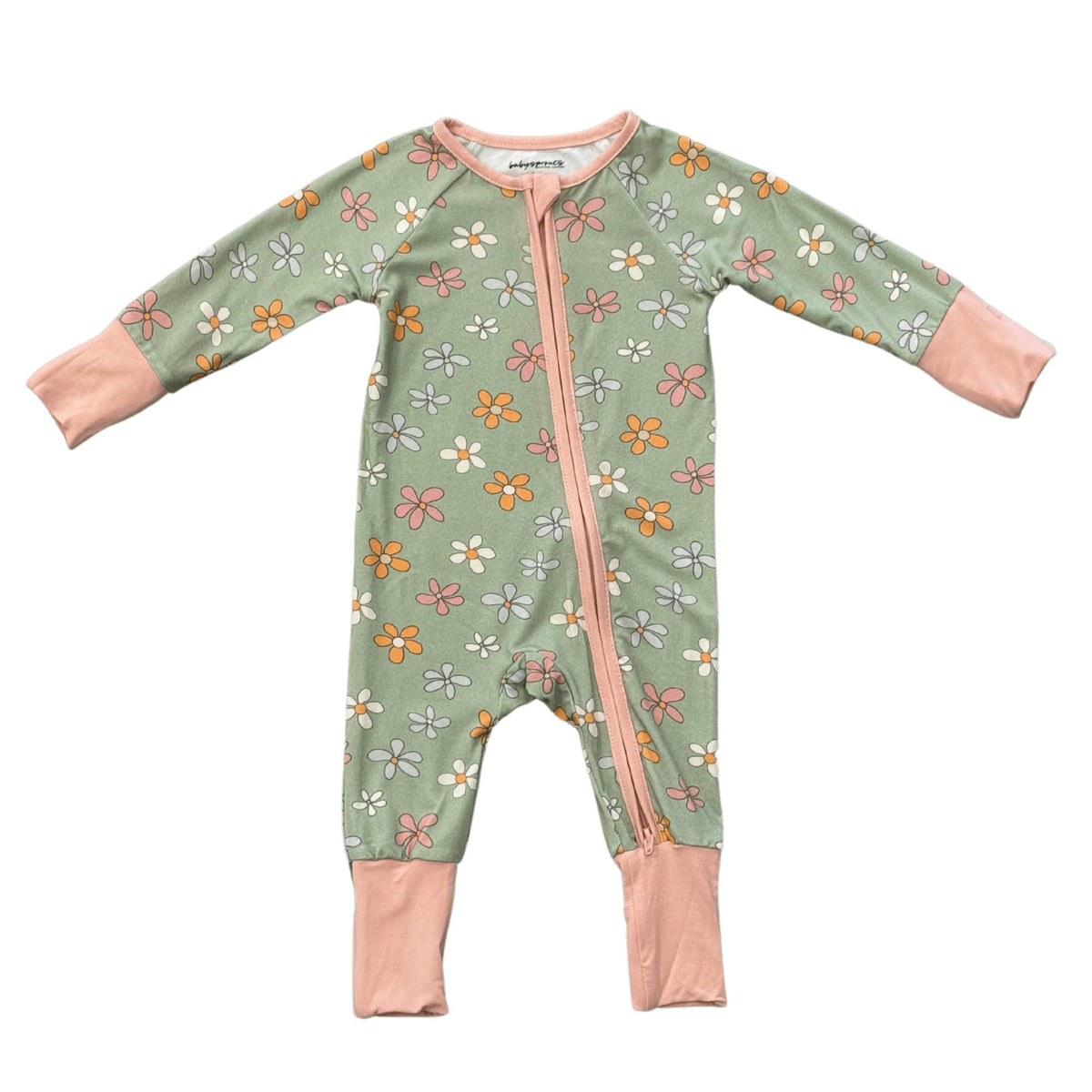 Baby Long Sleeve Zip Romper