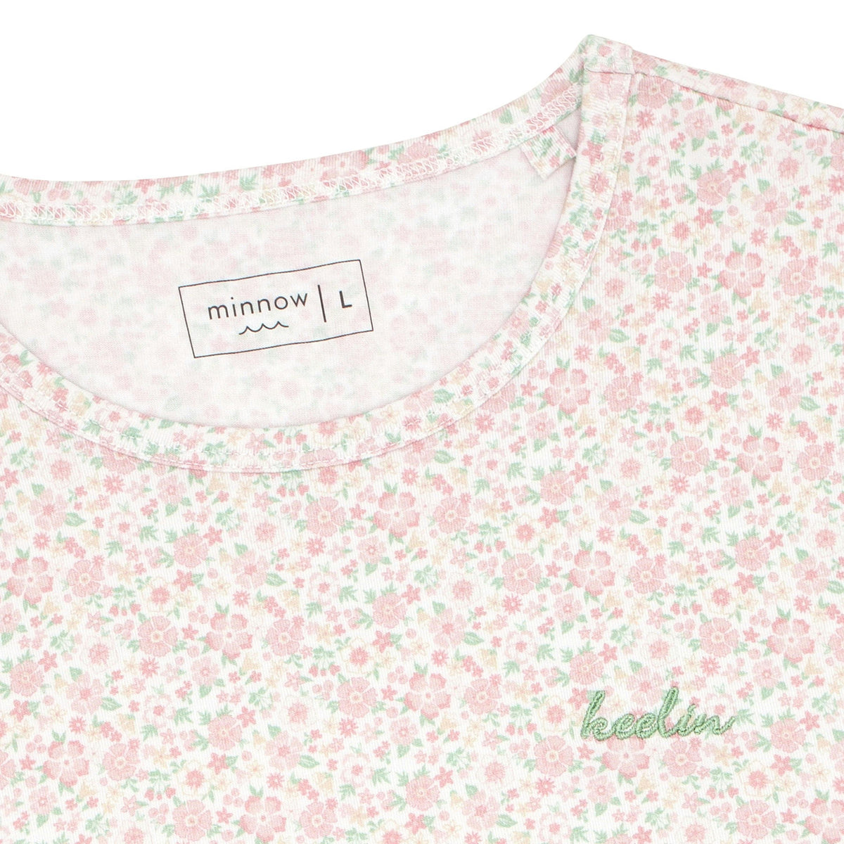 Women's Antique Floral Pima Pajamas Set