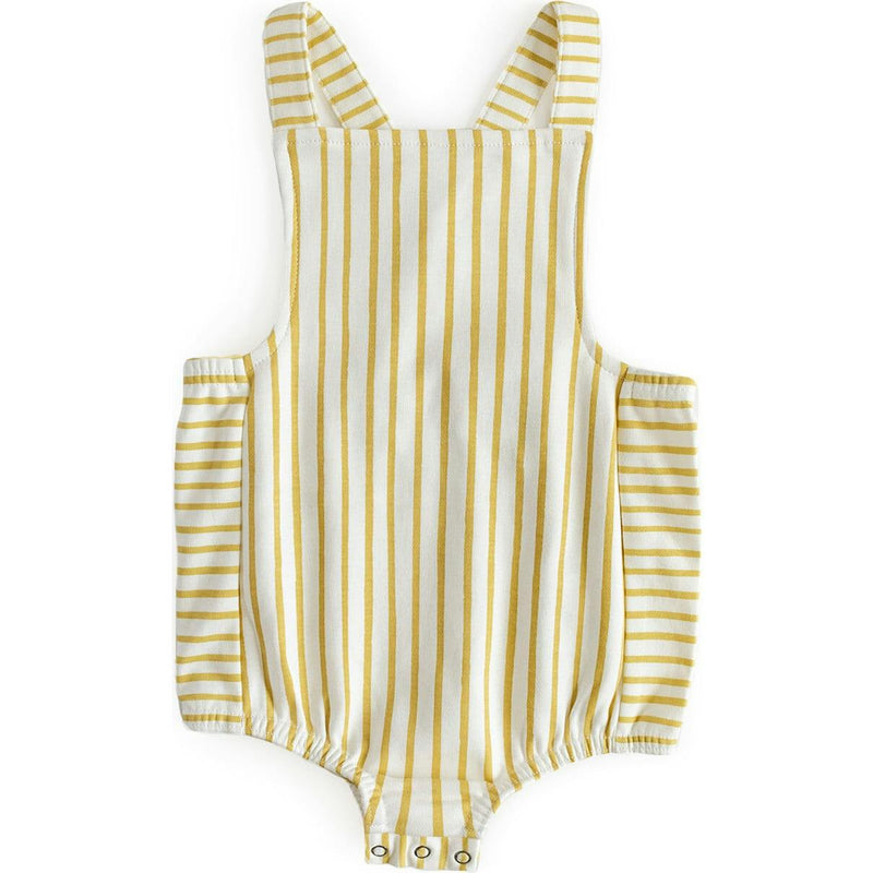 Criss-Cross Overall One-Piece, Yellow