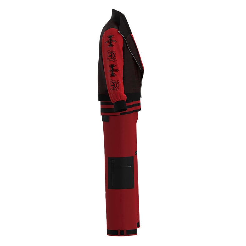 VIKRN – Vampire Costume Set | Bold Jacket and Pants Outfit for Halloween Fun