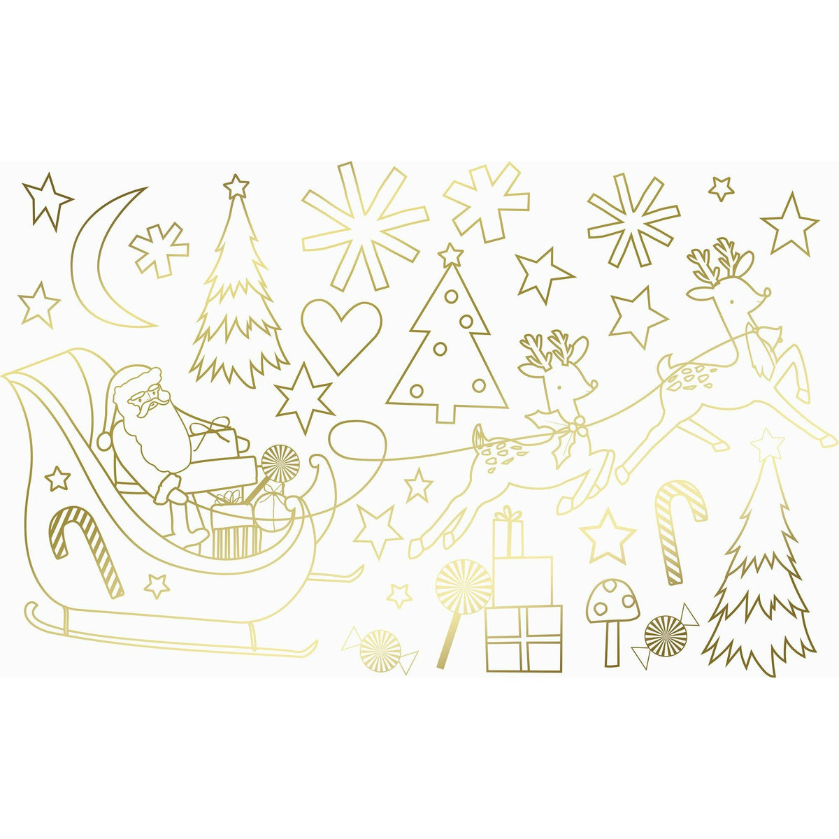 Gingerbread Christmas Eve Suitcase