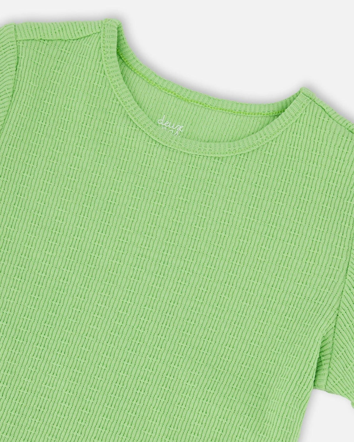Crinkle Jersey T-Shirt Mint Green