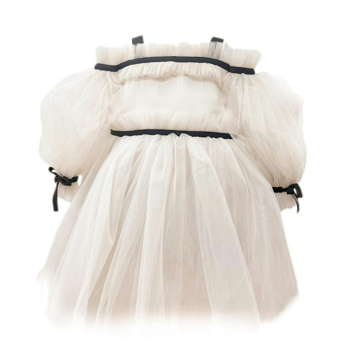 Coco-Caramel Tulle Dress