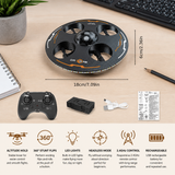 Remote Control LED Flying Saucer Drone
