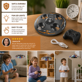 Remote Control LED Flying Saucer Drone