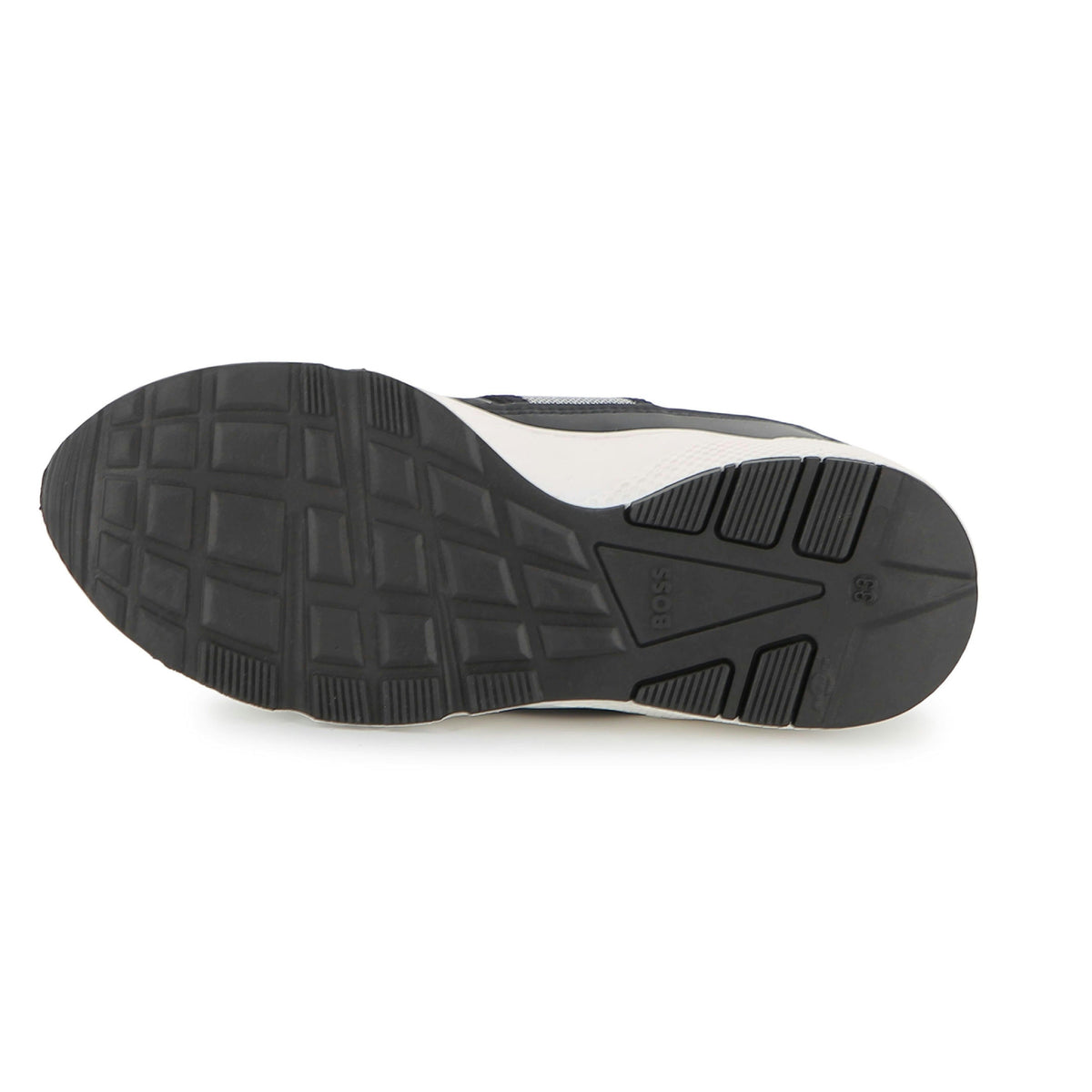 Black Logo Strap Slip-On Sneakers