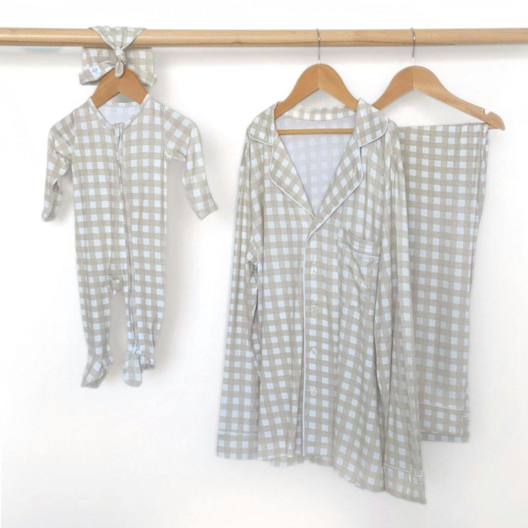 Women's Long Sleeve Pajama Set in Growing Love