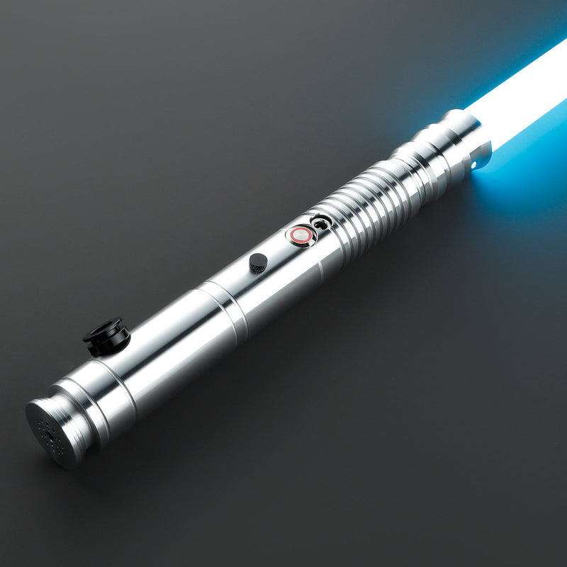Savior Lightsaber Hilt – Polished Silver VHC Handle