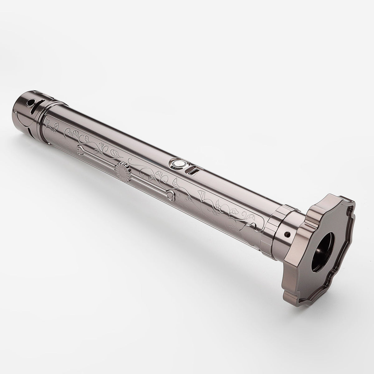 The Engraved Blossom Sentinel Custom Red Lightsaber