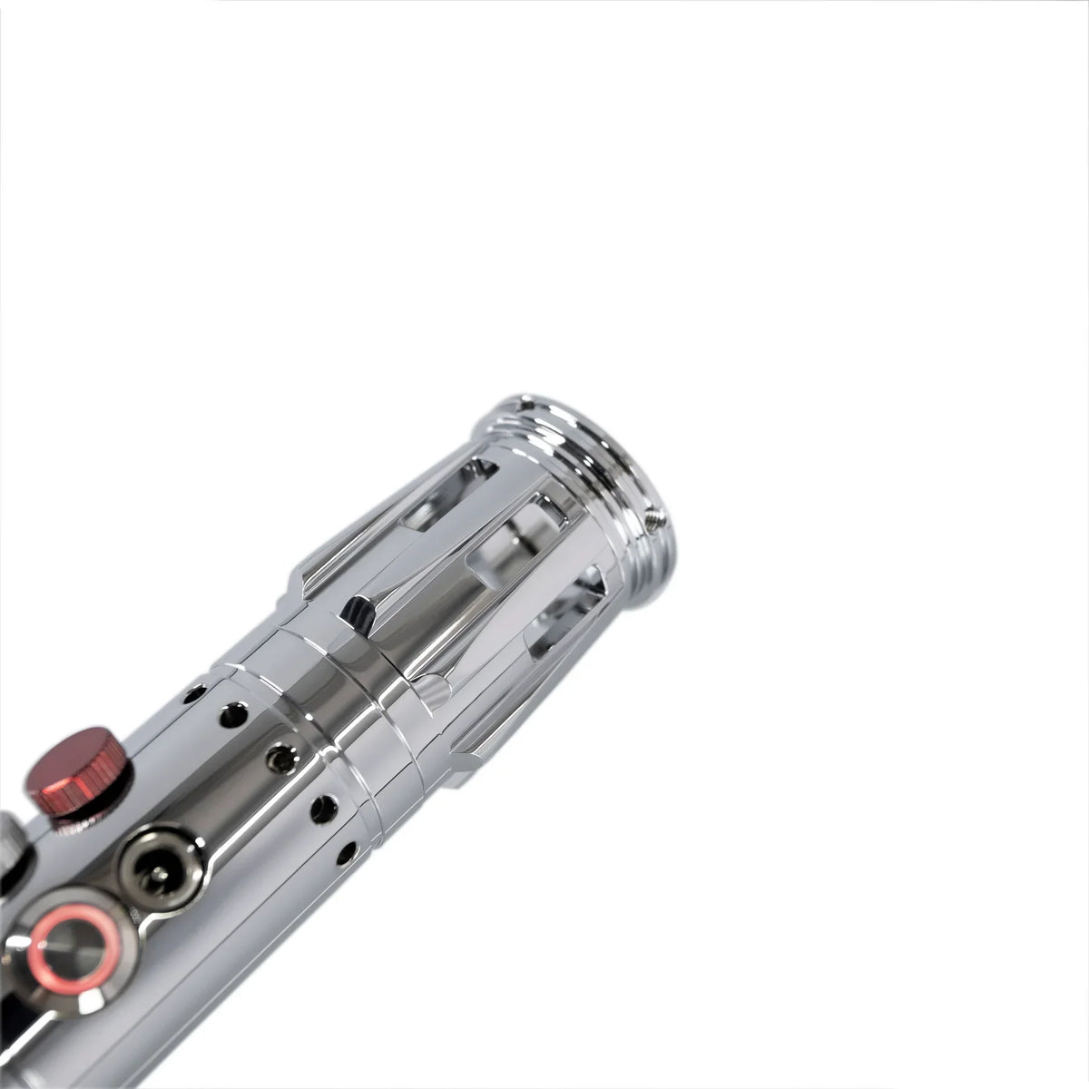 Darth Maul Inspired Double-Bladed Lightsaber – Chrome Hilt