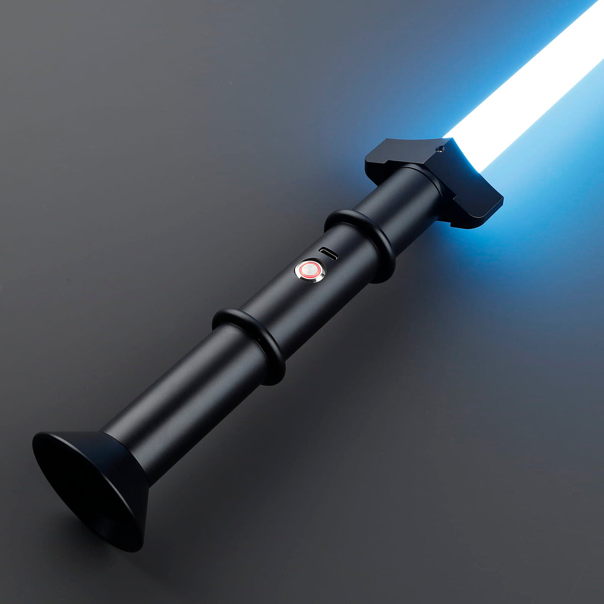 Youngling F20 Lightsaber Hilt – All-Black Minimalist Design
