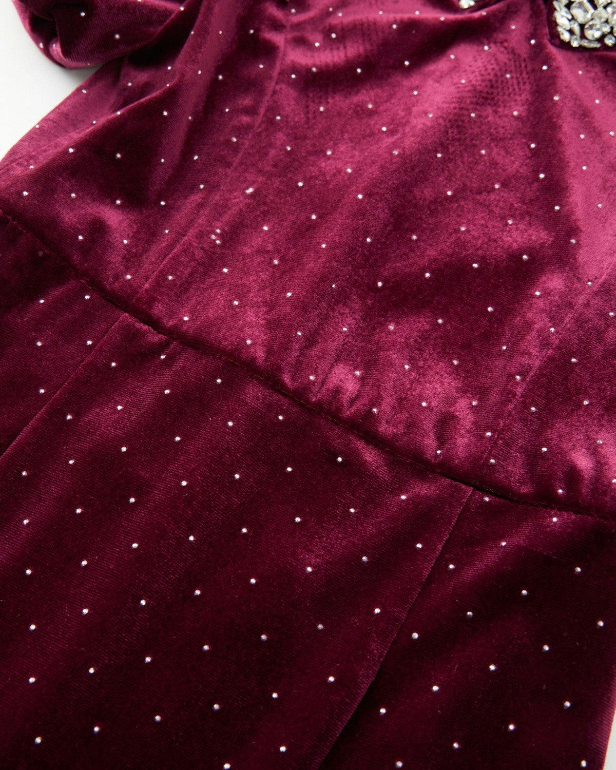 Elisa Velvet Mini Dress