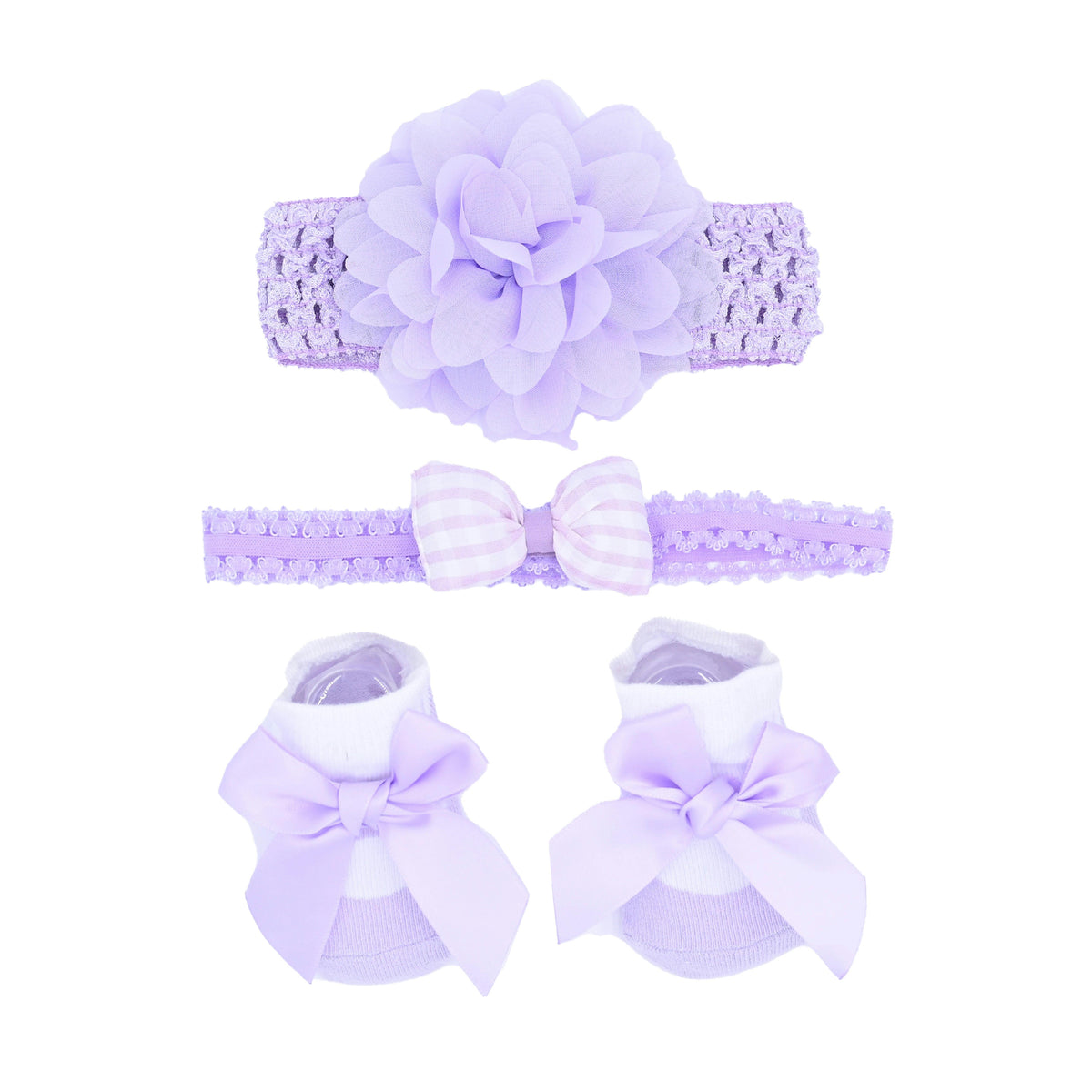 Little Blossoms Headband & Sock Gift Set