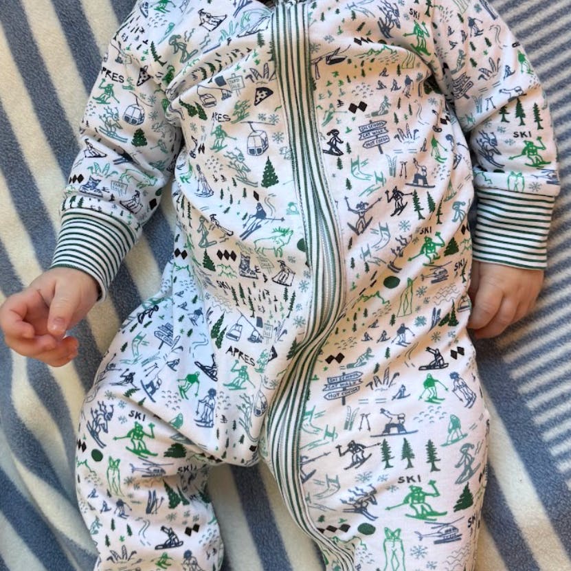 Après Ski Zip Baby Onesie