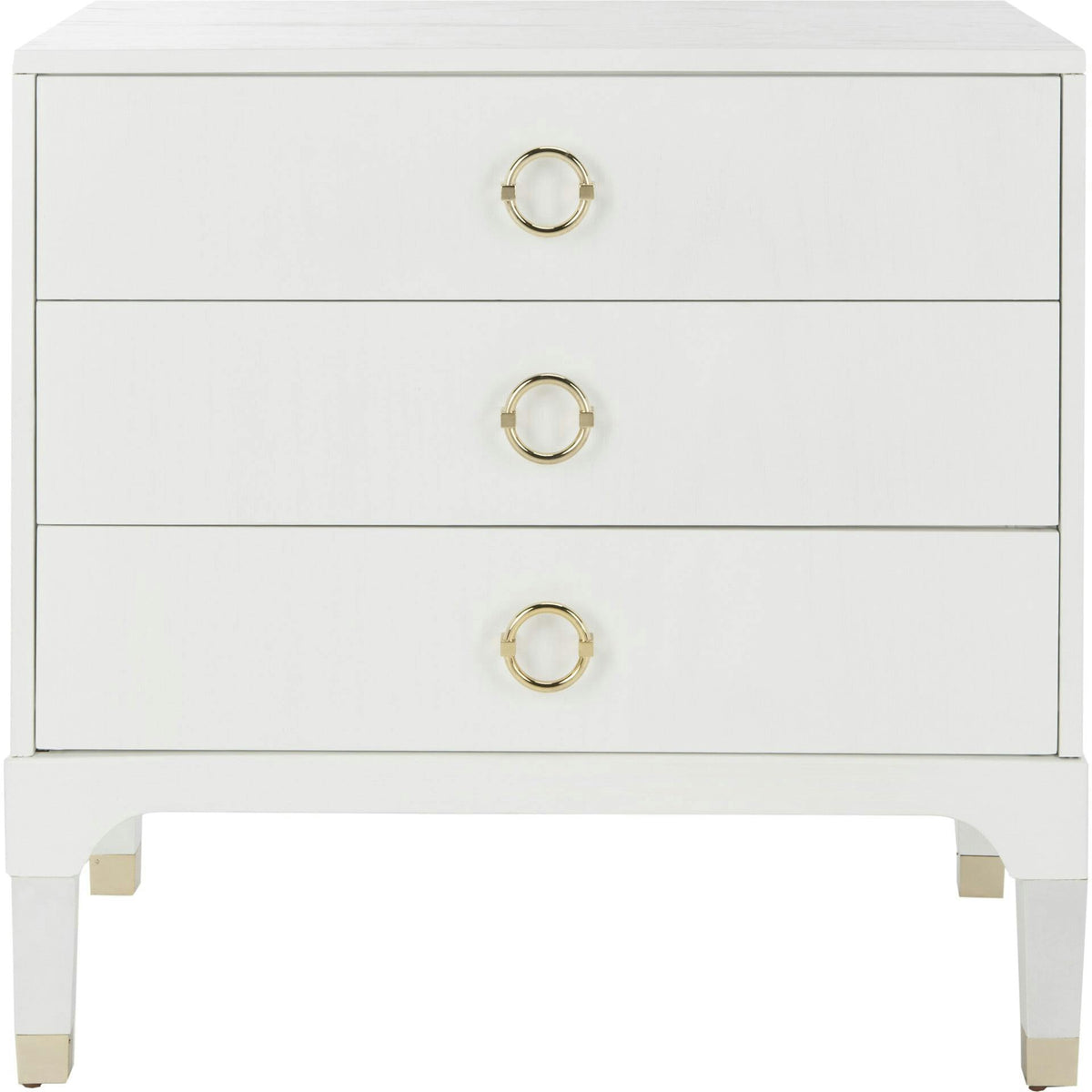 Lorna 3-Drawer Nightstand