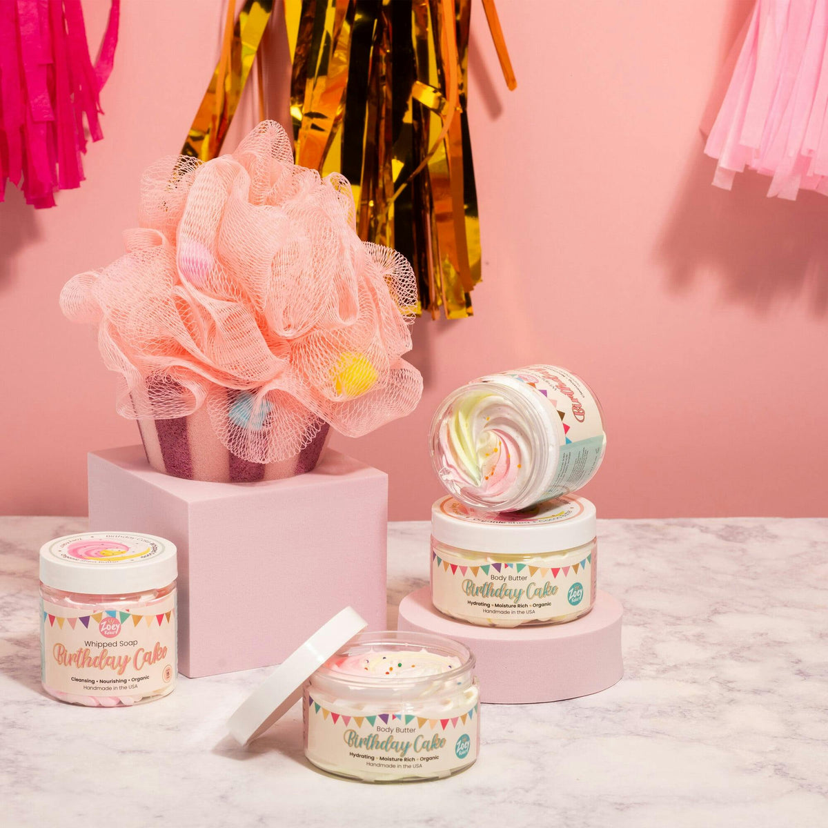 Birthday Cake Whipped Soap