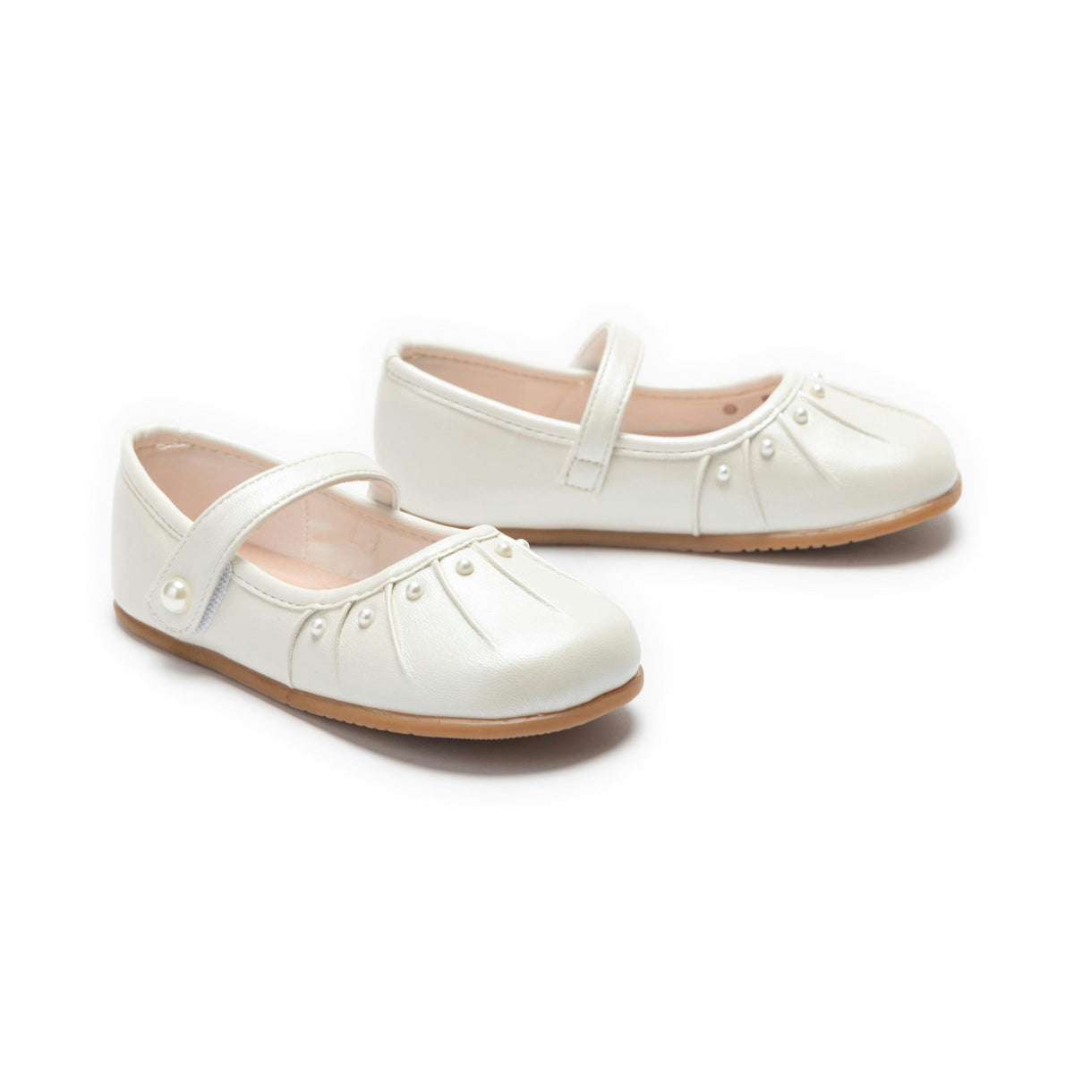 White Thalia Pearl Shoes