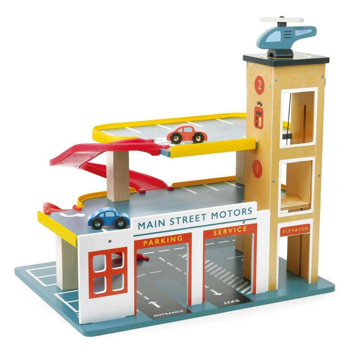Multi-Level Garage with Lift