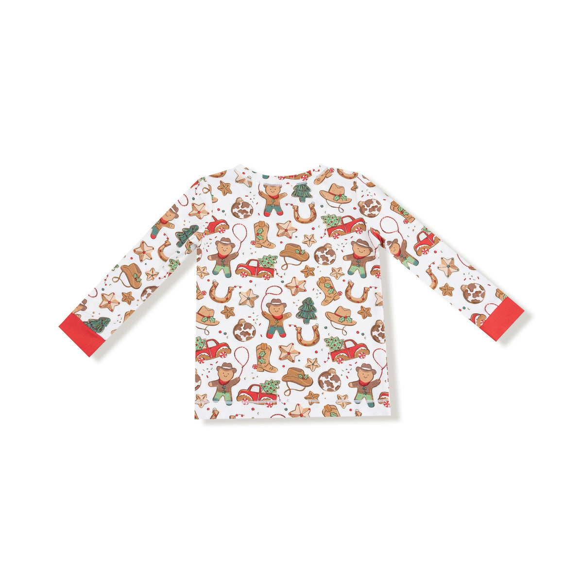 Cowboy Christmas - Long Sleeve Loungewear Set