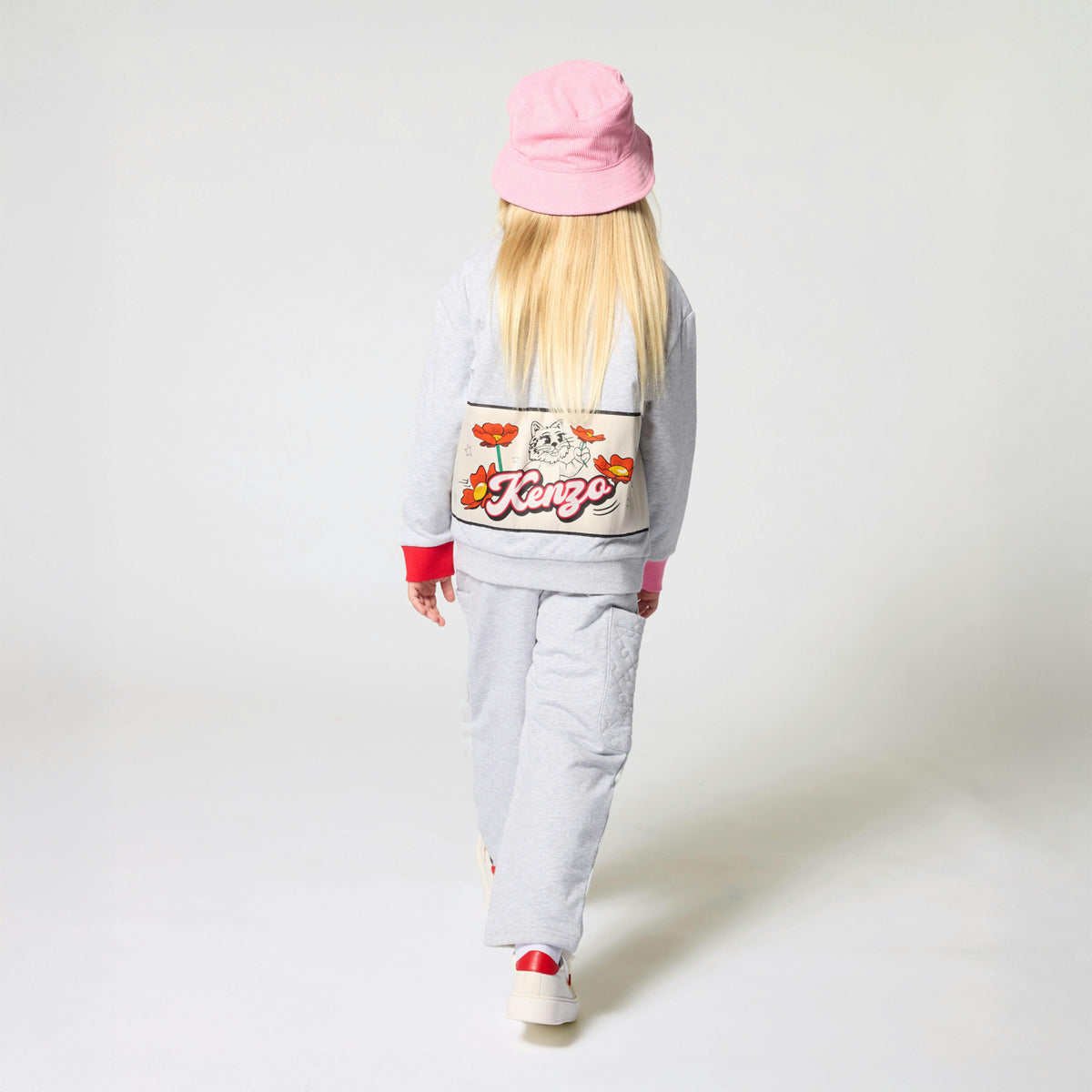 Pink Corduroy Bucket Hat
