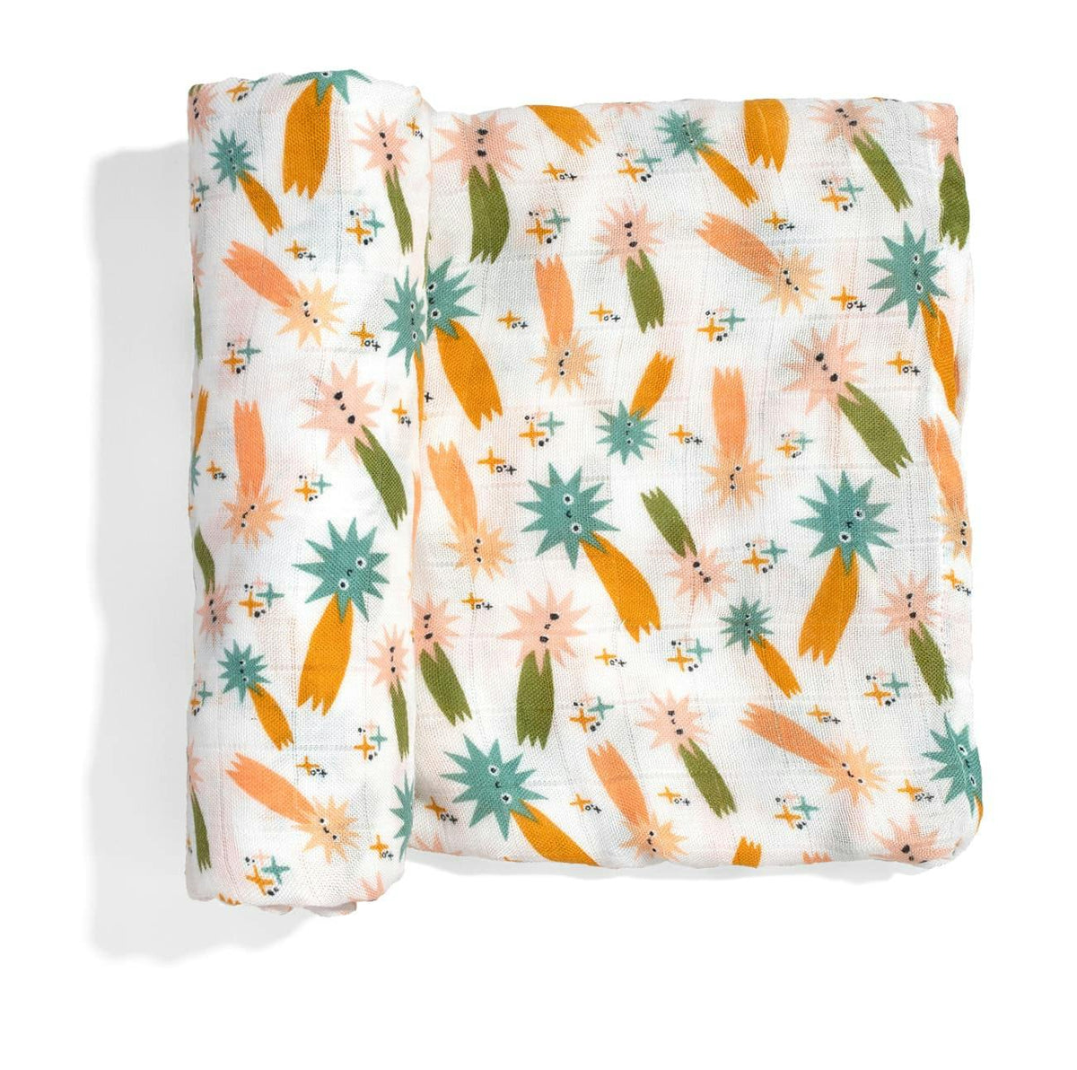 Crib Sheet And Swaddle Bundle