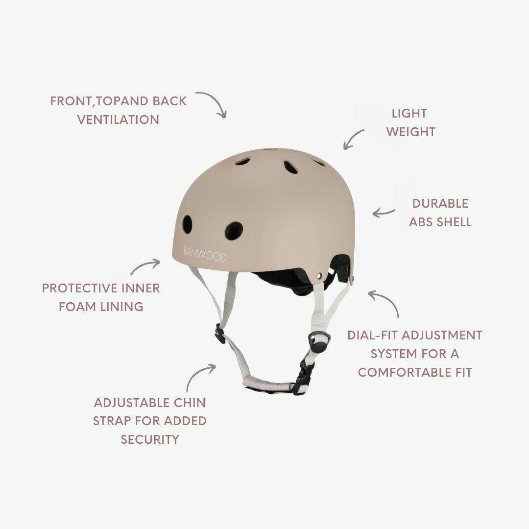 BANWOOD ECO HELMET - SAND (50-54 cm)