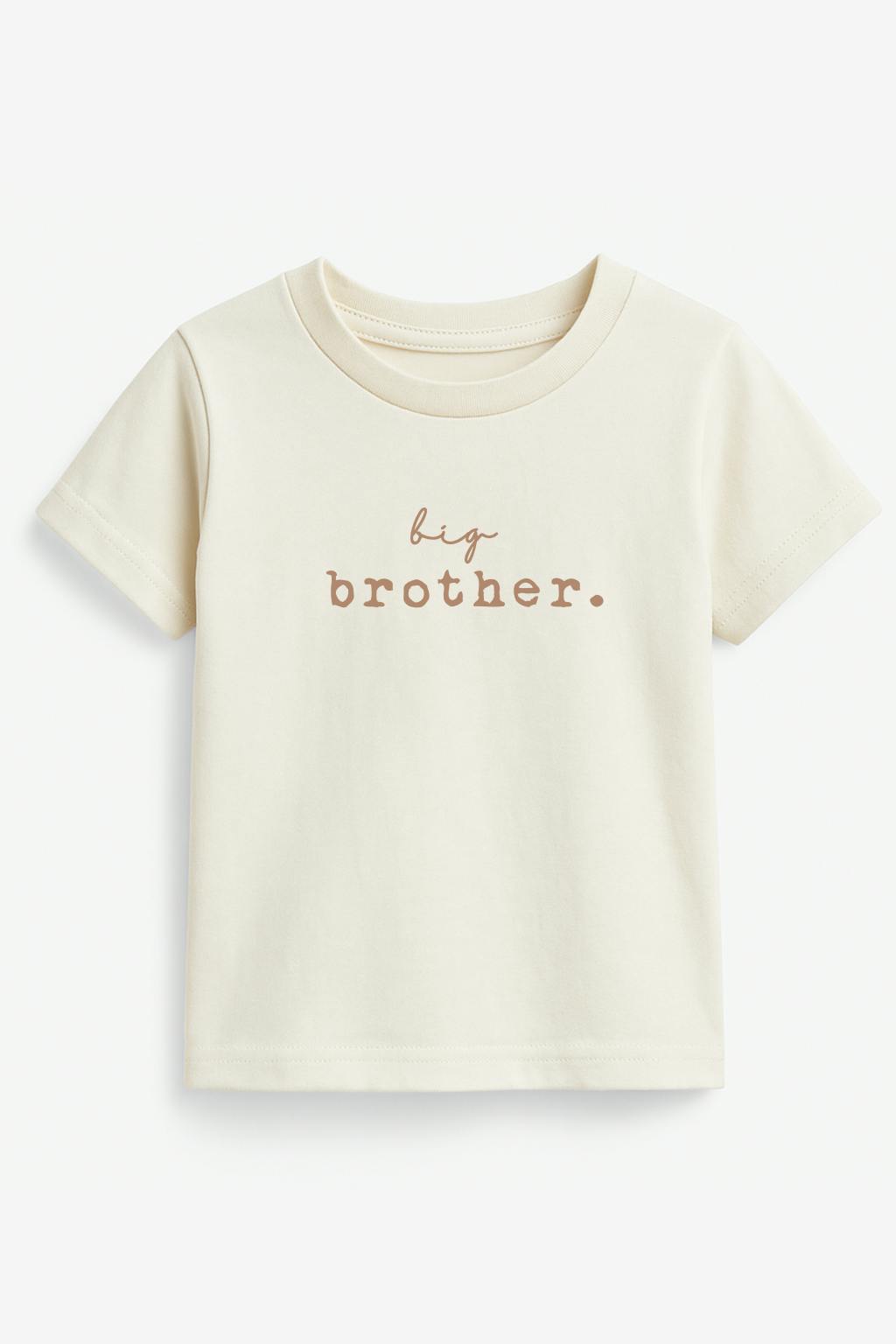 Big Brother Clay Organic Cotton Short Sleeve Toddler T-Shirt