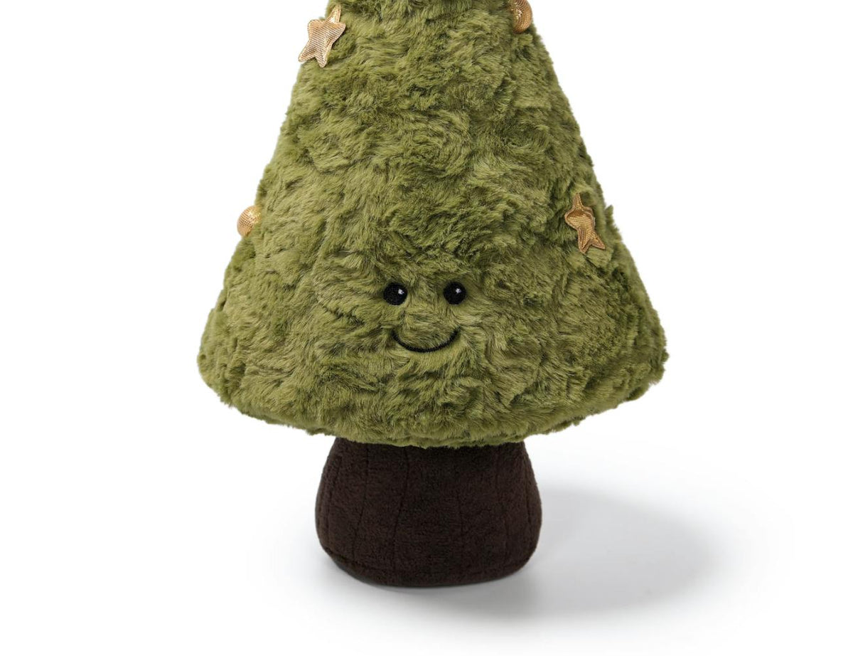 Stary Christmas Tree Weighed Plush 14"