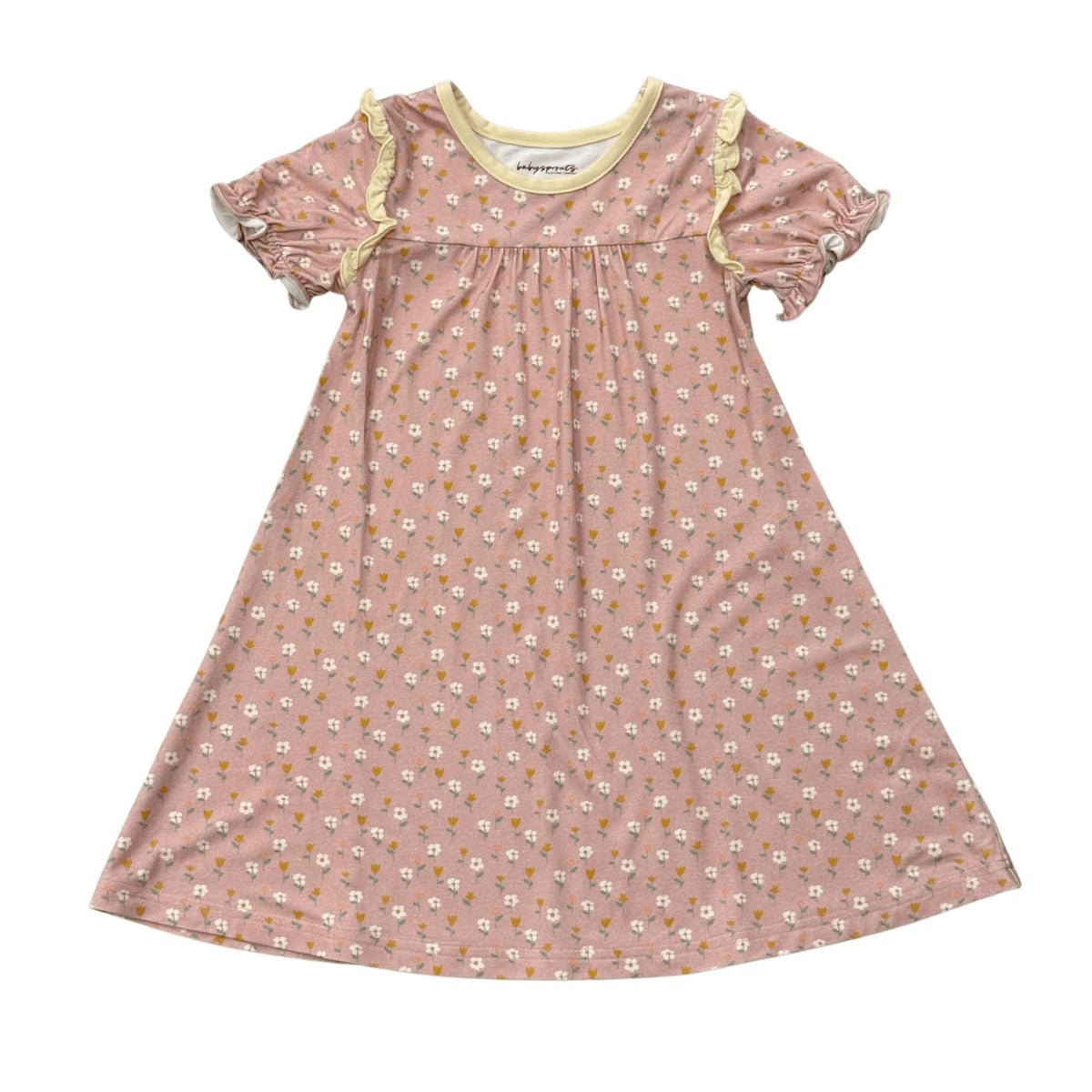 Girls Night Gown in Floral Chicken